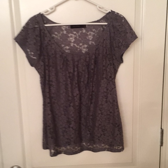 The Limited Tops - Lace shirt